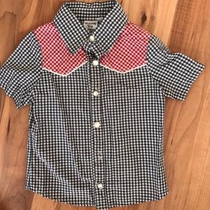 Rockabilly baby dress up shirt
